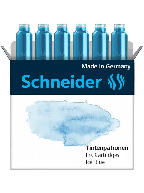 Schneider Ink Cartridges Ice Blue 166130