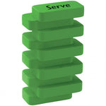 Serve Steps Eraser Neon