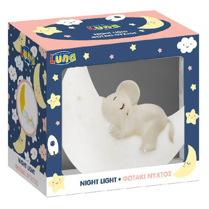 Luna Night Light Elephant