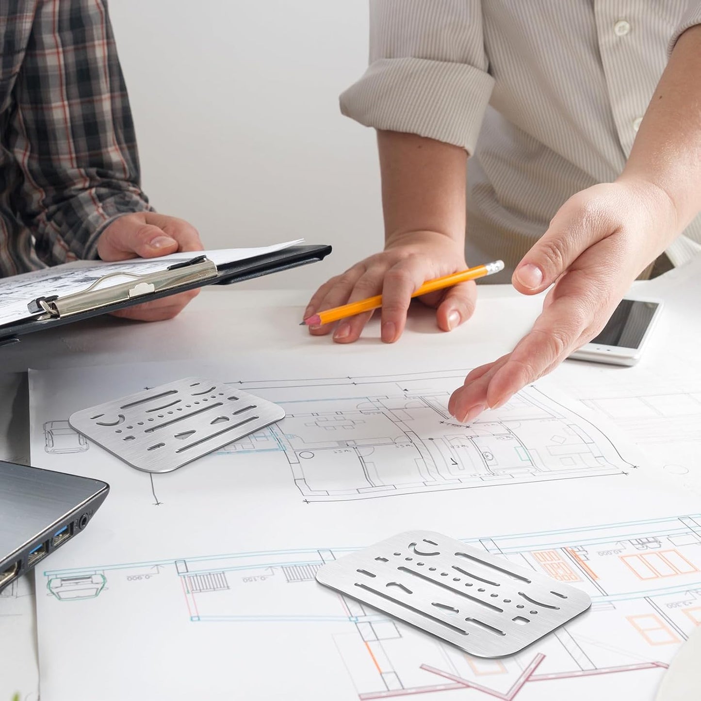 Sinoart Erasing Stencil Metal 6x10