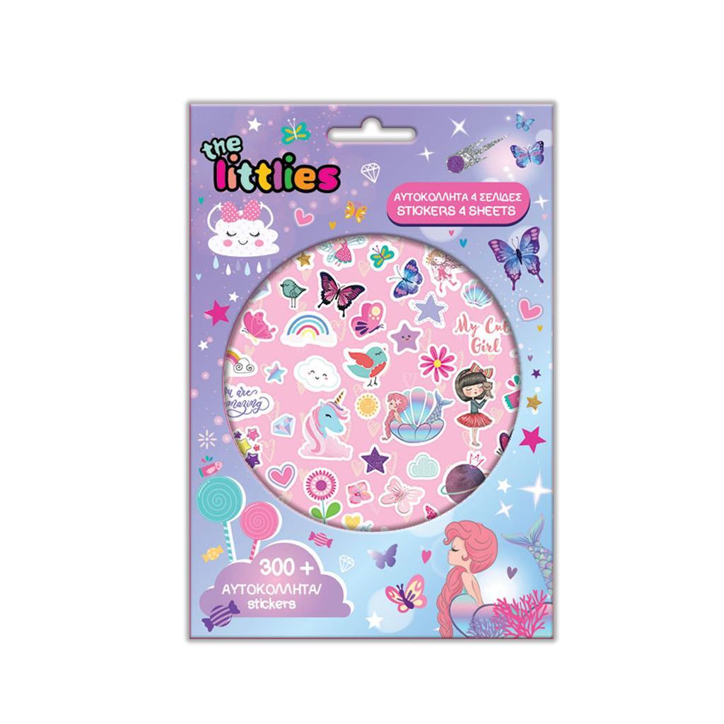 The Littlies Stickers Girl 300pcs