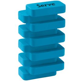 Serve Steps Eraser Neon