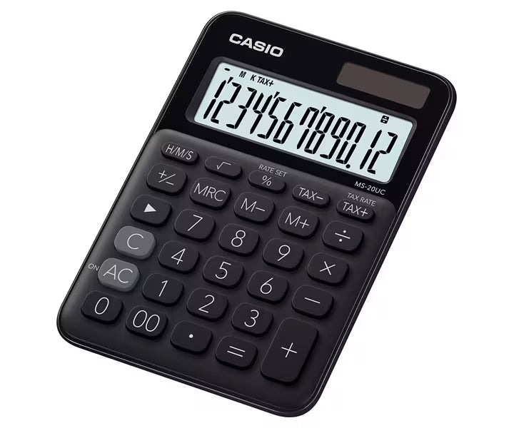 Casio Calculator MS-20UC-BK