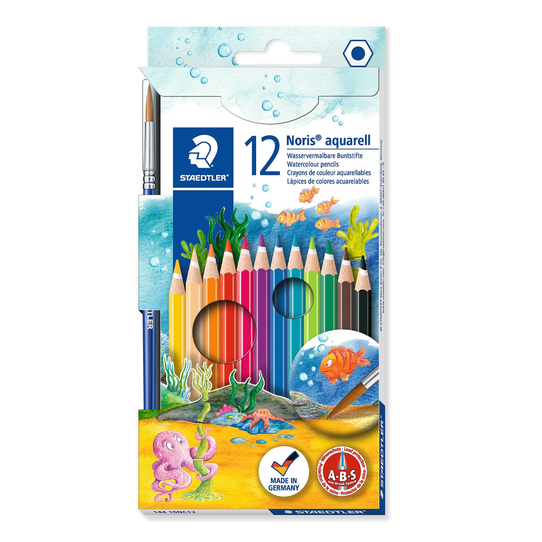 Staedtler Coloured Pencil Aquarell 12pcs