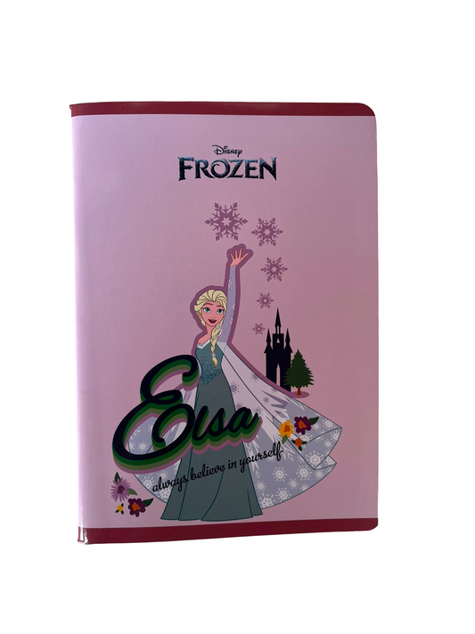 Fletore A5 Frozen/Elsa – Me Katrore # | Notebook për Shkollë & Punë