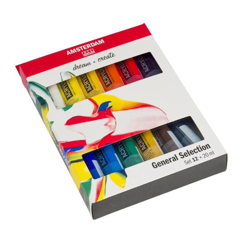 Amsterdam Acrylics 12x20ml Set 17820412