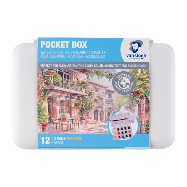 Van Gogh Pocket box 12+3 Aquarelle