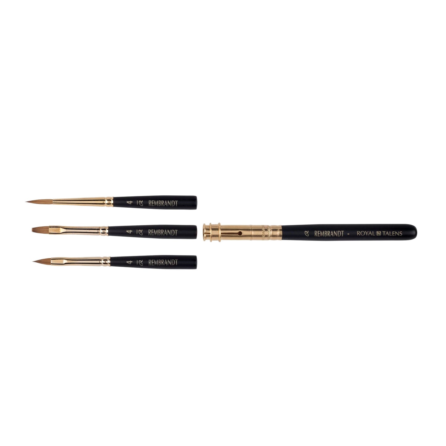 Rembrandt Rembrandt Watercolour brush travel set | 3 x no. 4