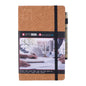 Sakura Sketch/notebook cork, cream paper | 13 x 21 cm