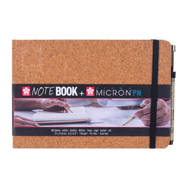 Sakura Sketch/notebook cork, cream paper | 21 x 14.8 cm