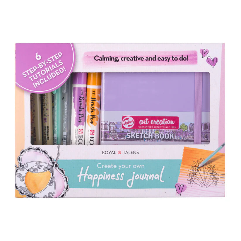 Talens Happiness Journal Set