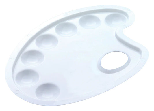 Art Creation Oval Mixing Dish - Palet per ngjyra