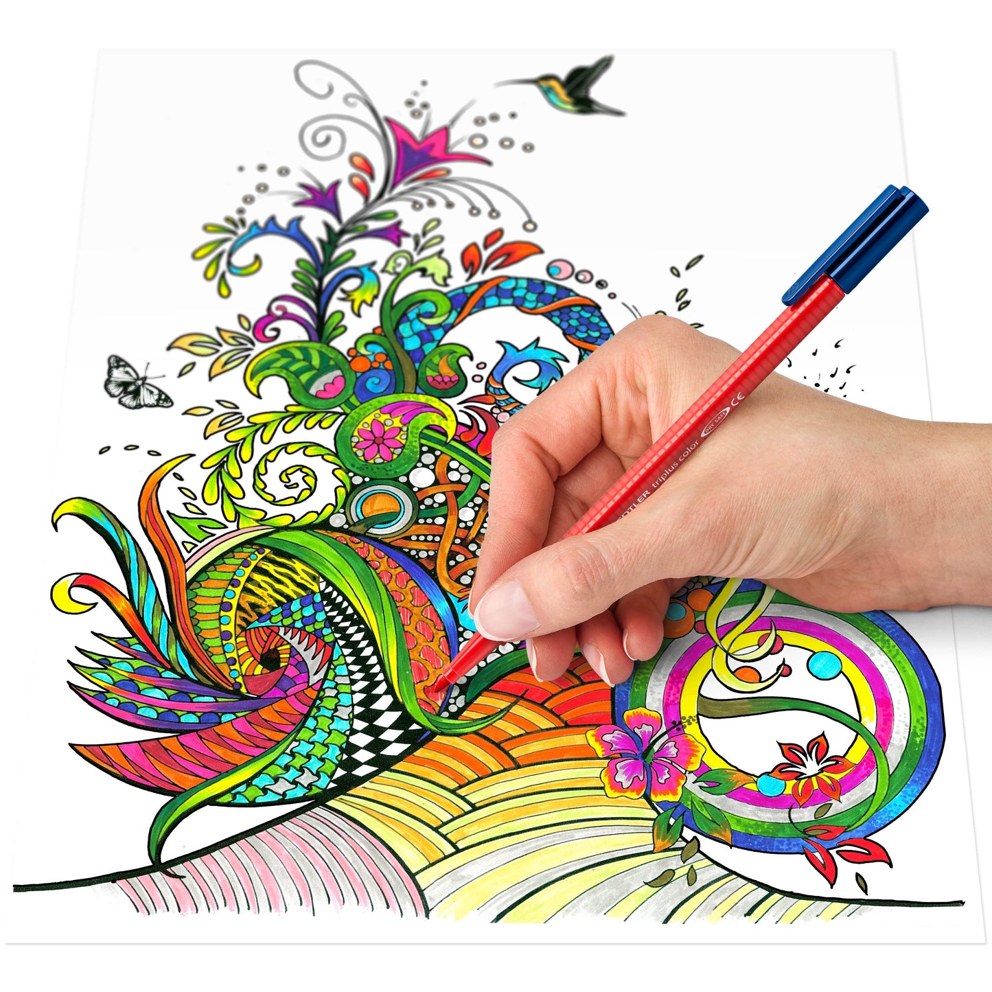 Staedtler Triplus Fibre-Tip Pens