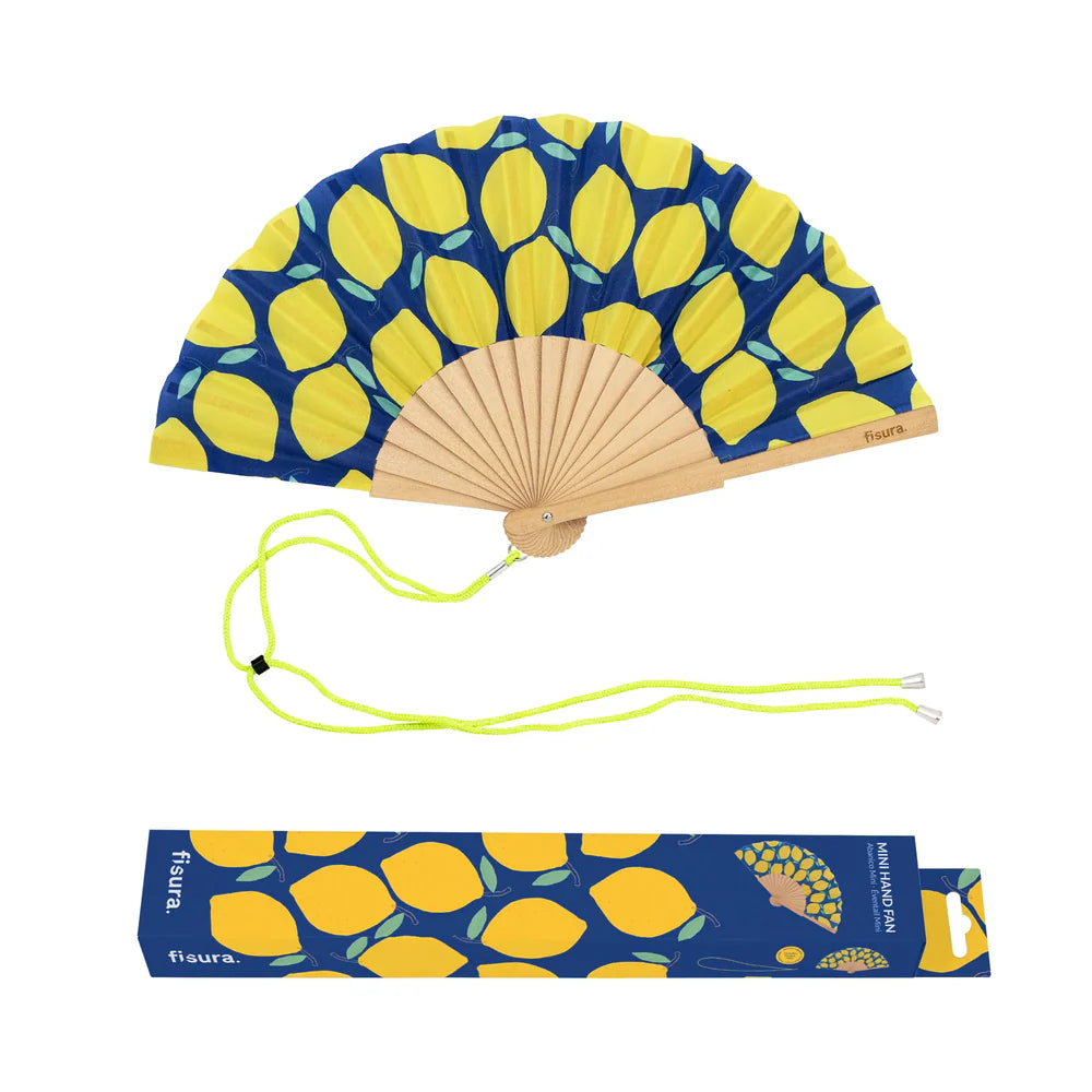 Hand Fan Mini-Lemons