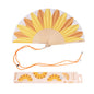 Hand Fan Sunflower