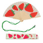 Hand Fan Strawberries