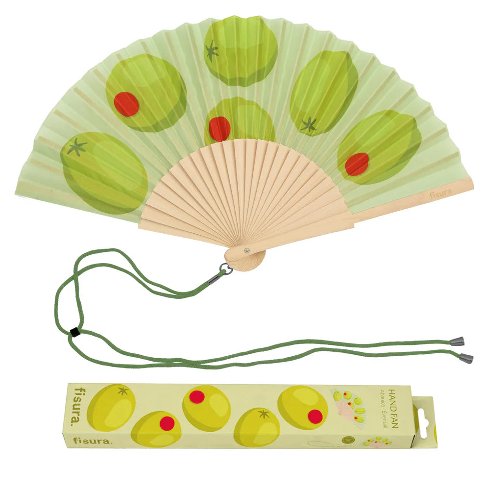 Hand Fan Olives