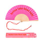 Hand Fan "Better Late Than Ugly"