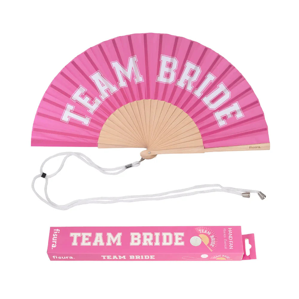 Hand Fan "Team Bride"