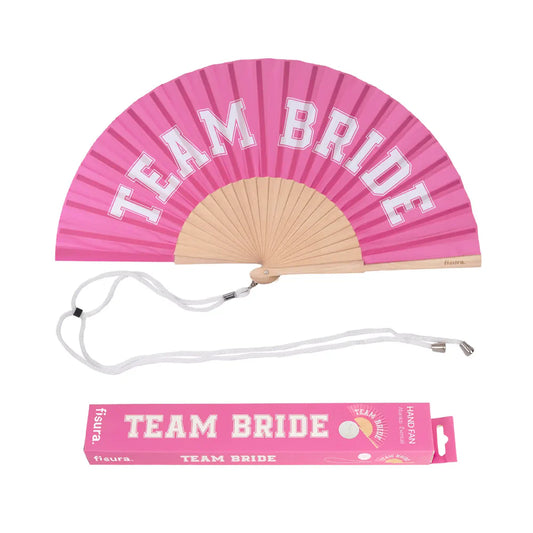Hand Fan "Team Bride"