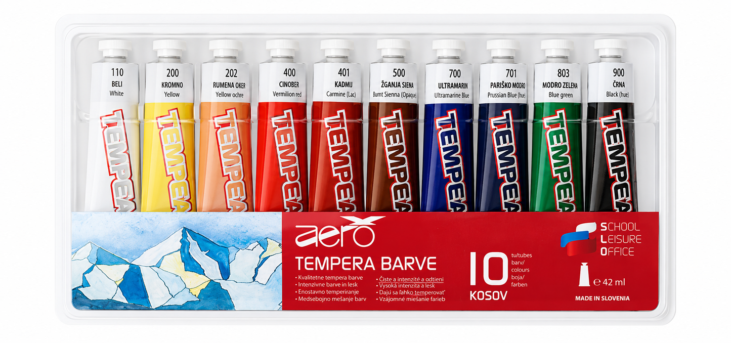 Aero Tempera 42ml - 10 pcs
