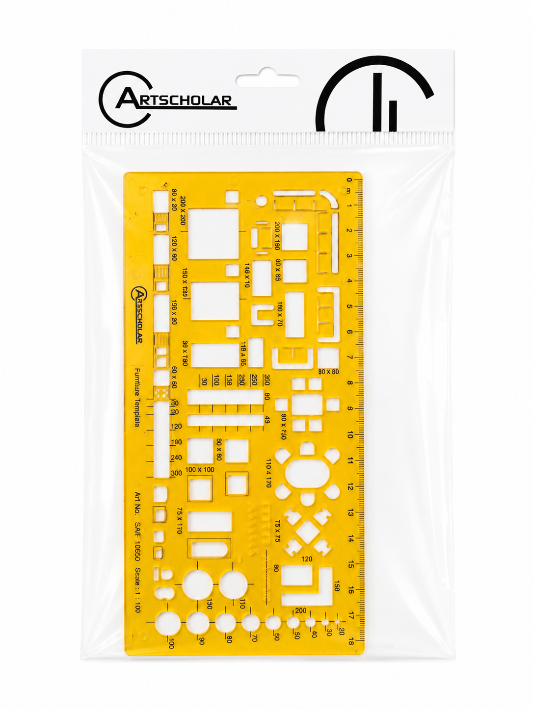 Artscholar Furniture Template 1:100
