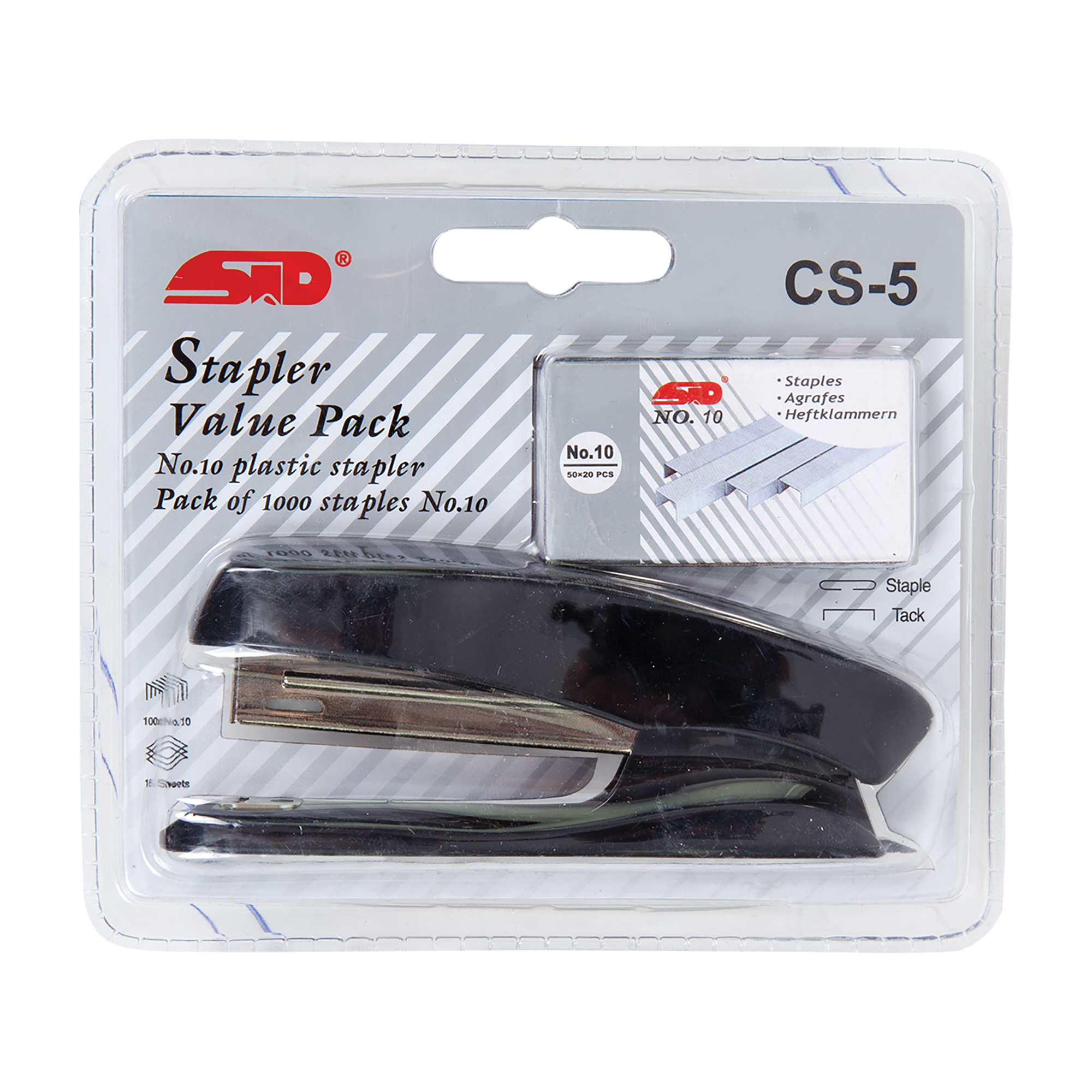 Noki Stapler Value Pack CS-5