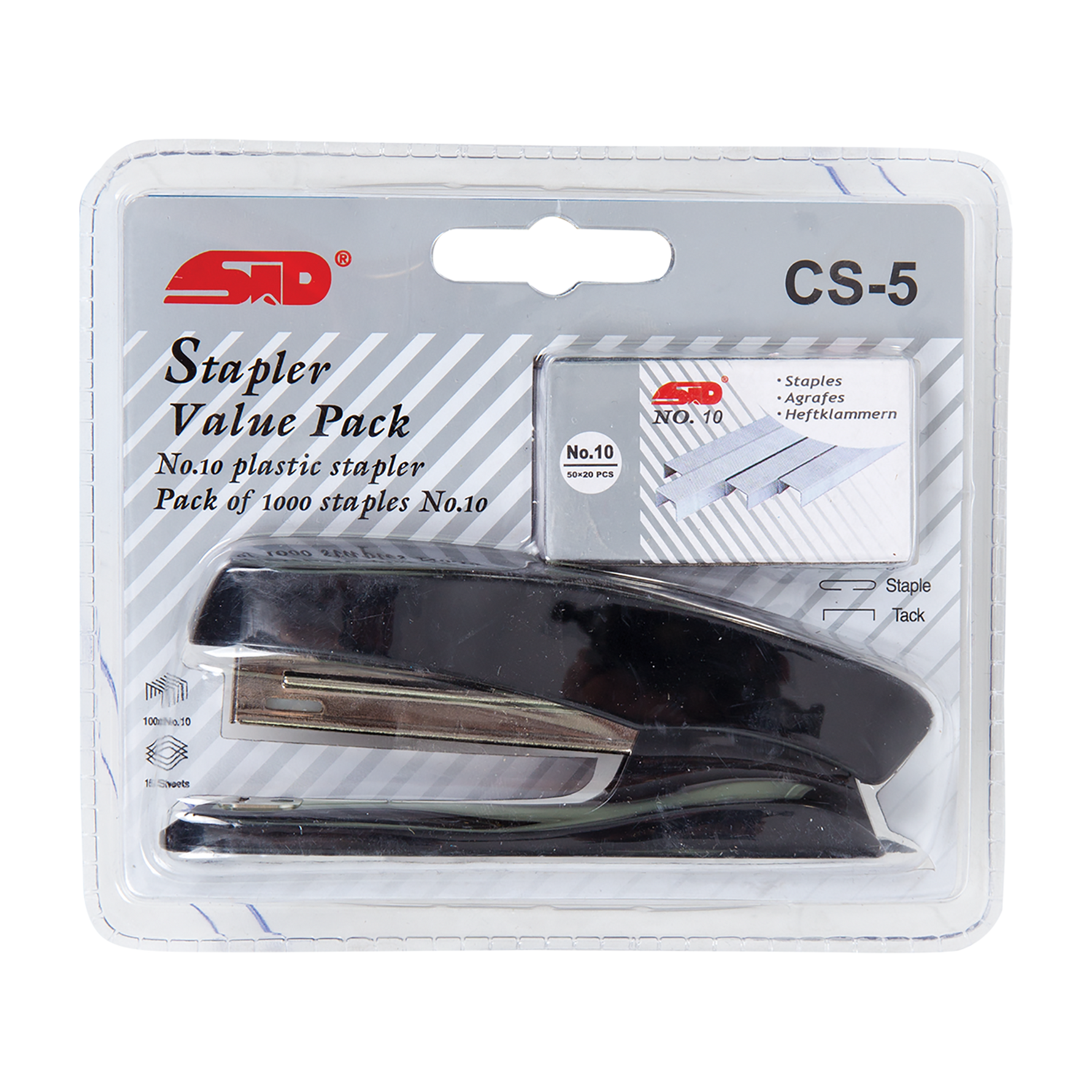Noki Stapler Value Pack CS-5