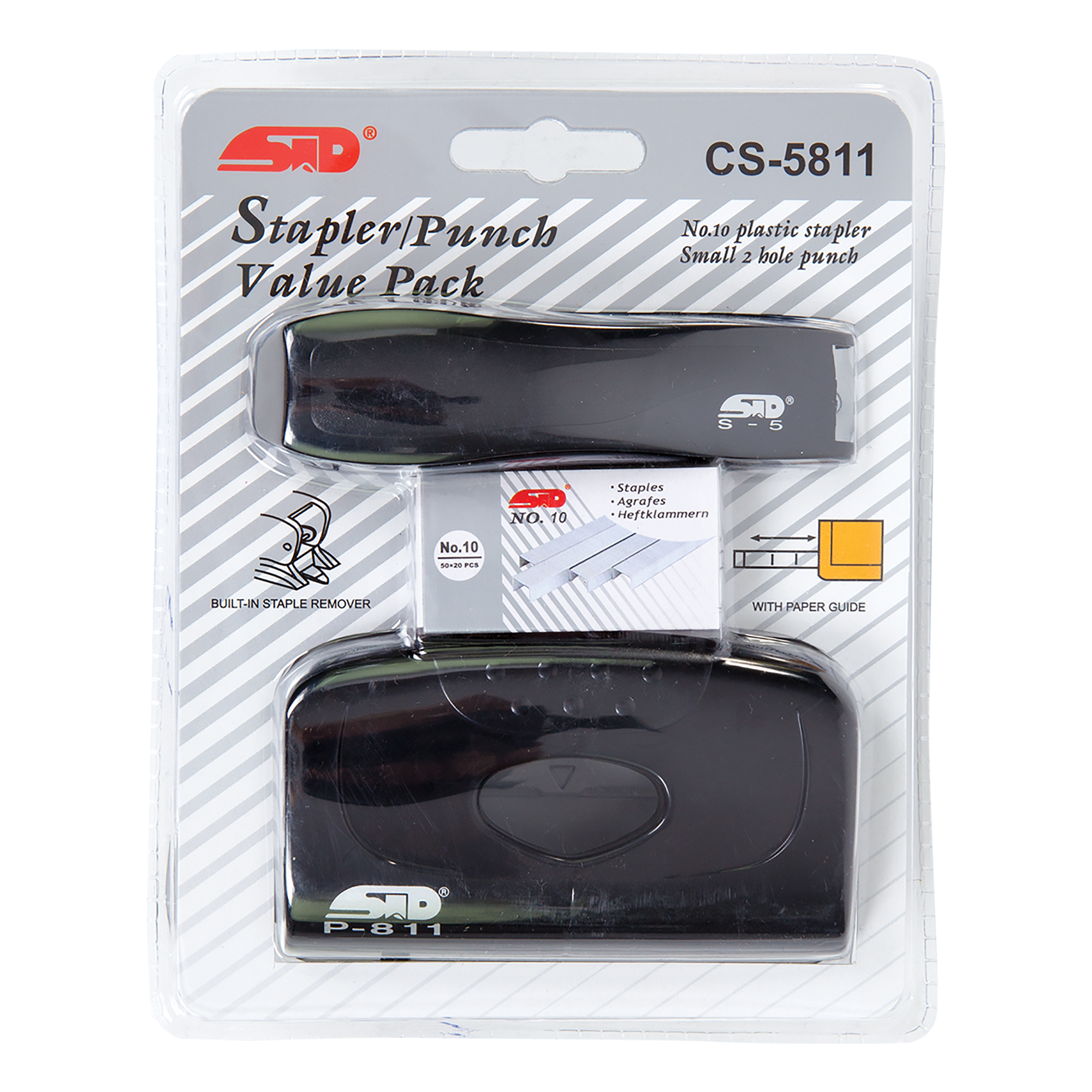 Noki Stapler/Punch Value Pack CS-5811