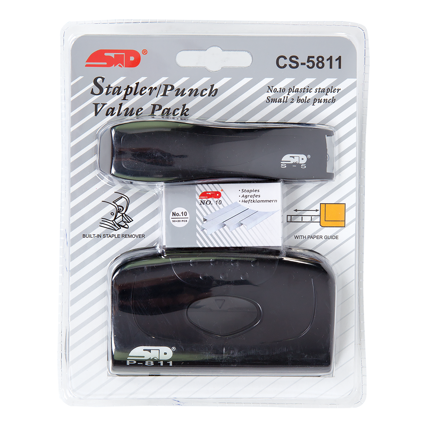 Noki Stapler/Punch Value Pack CS-5811