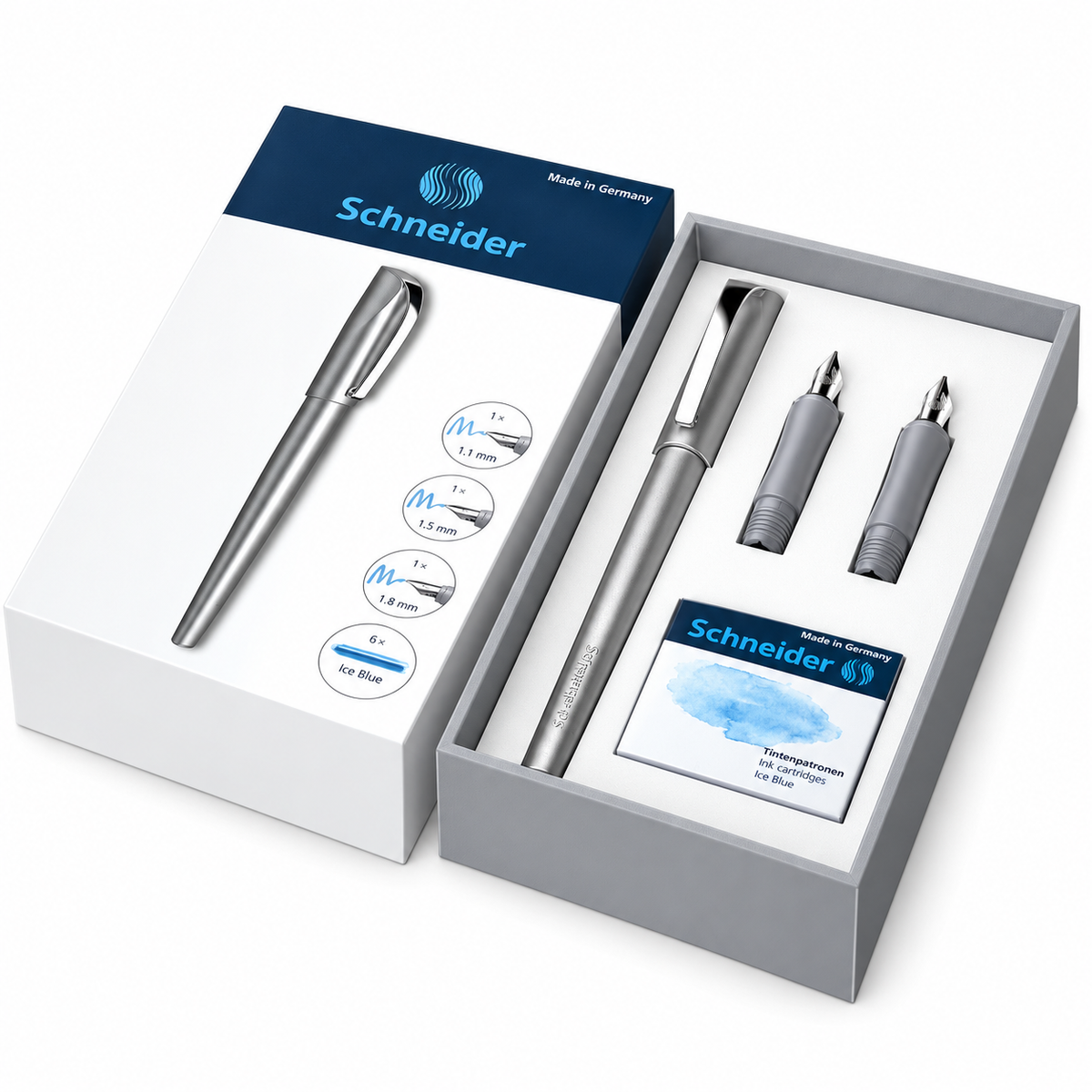 Schneider Gift Box Callissima Grey Calligraphy 143812