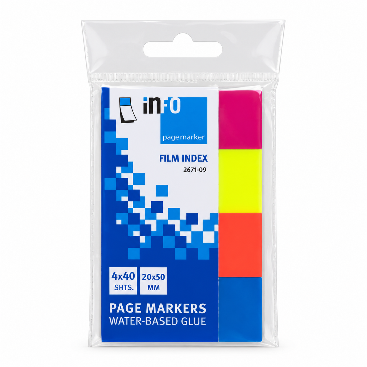 Info Notes Page Marker 4x40sheets