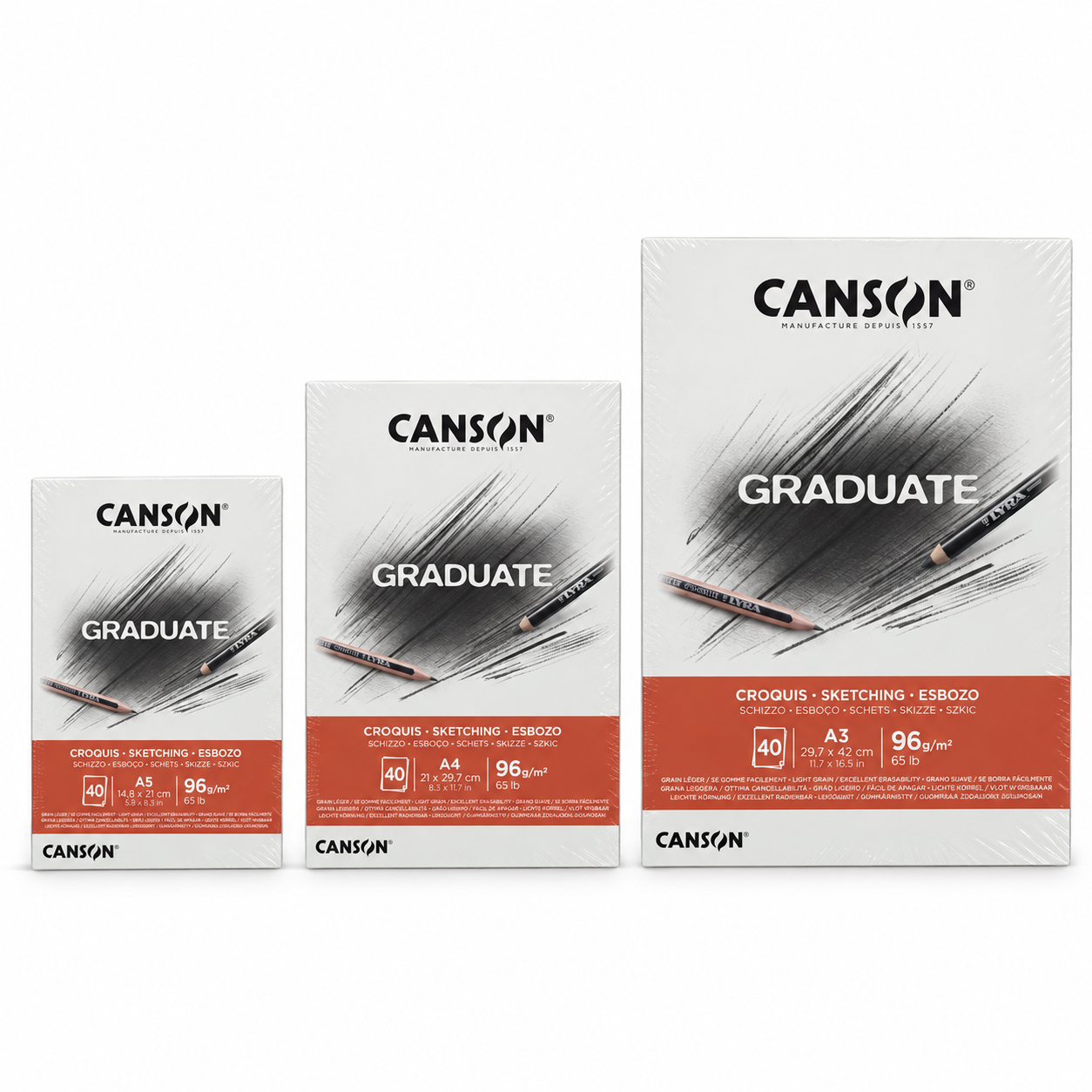 Canson Graduate Sketching 96gr