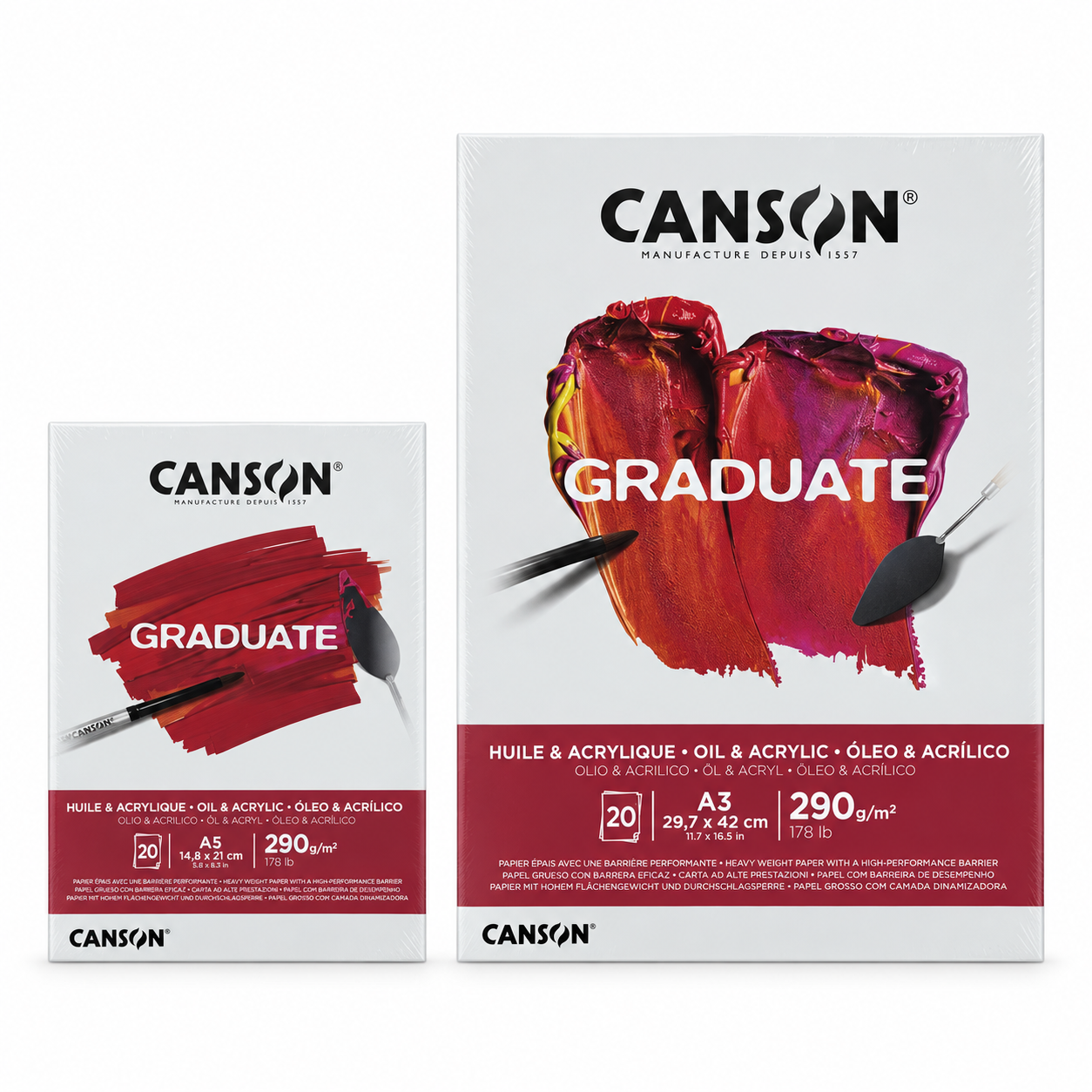 Canson Graduate Oil & Acrylic 290g