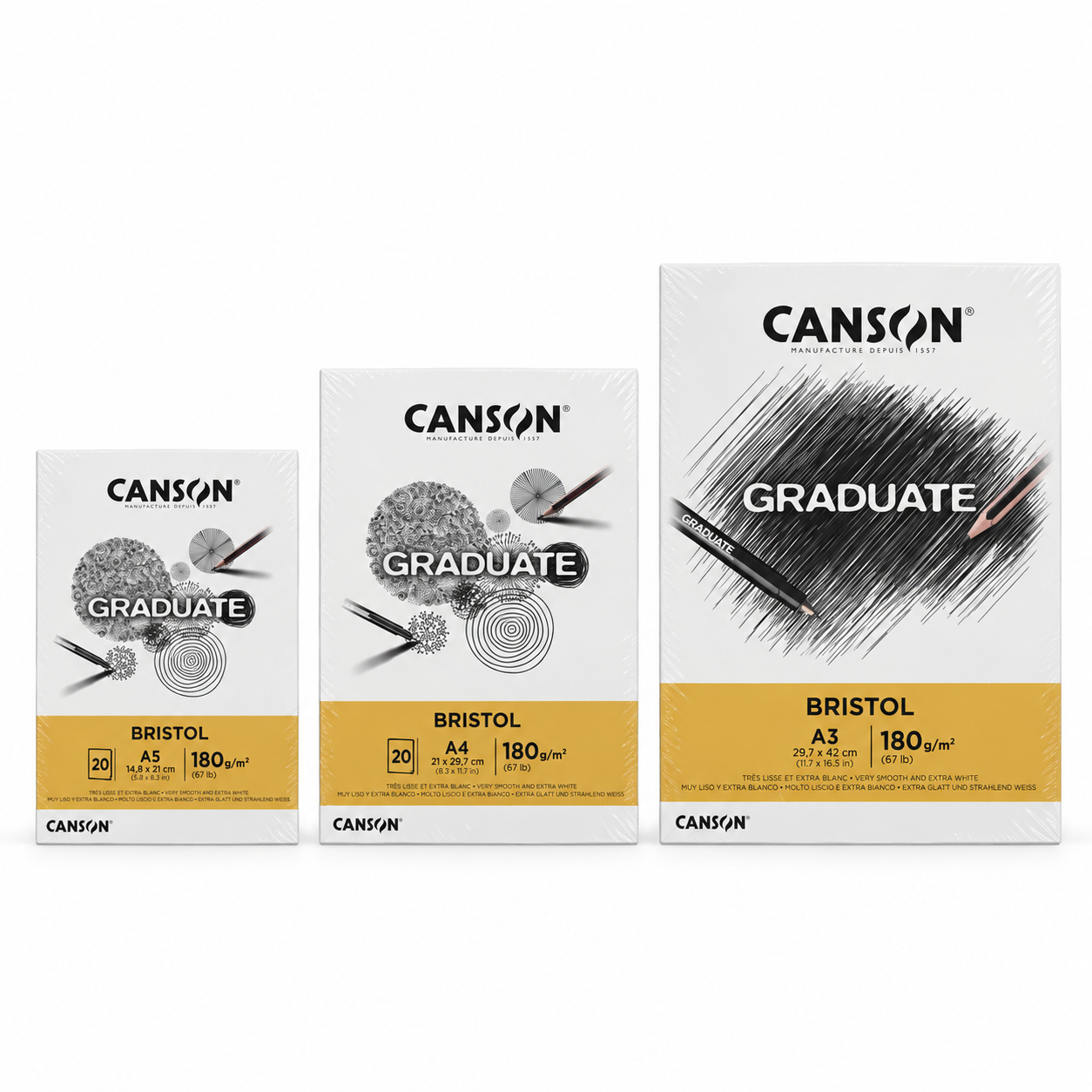 Canson Graduate Bristol 180gr