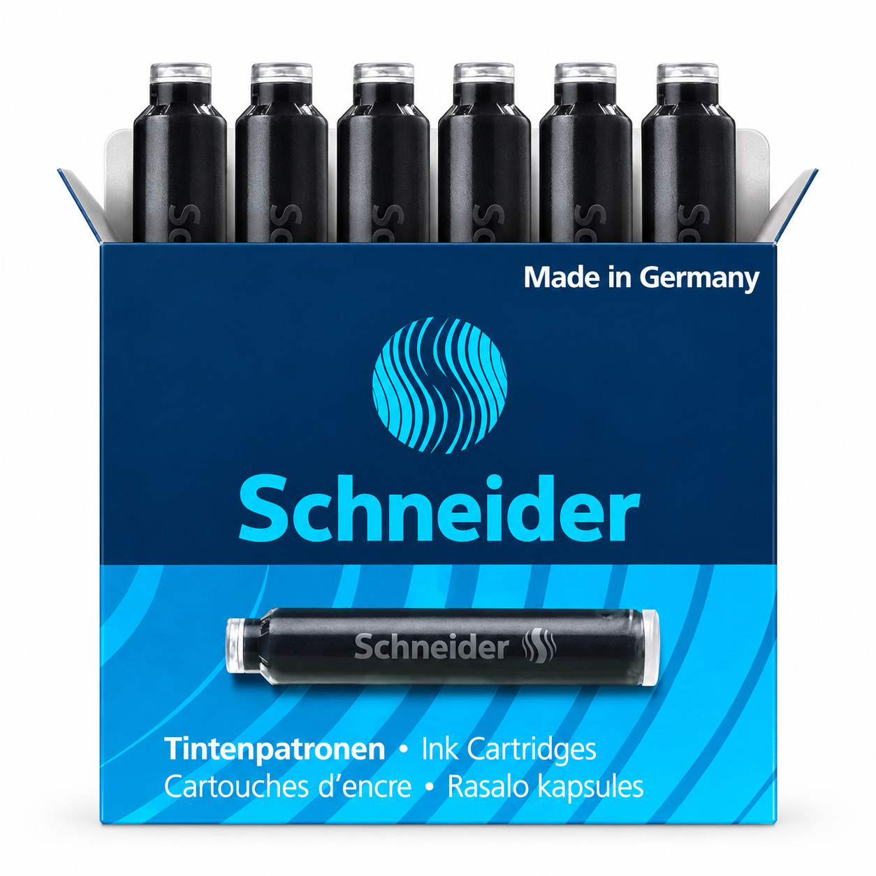 Schneider Ink Cartridges Black - Patrona 1/6