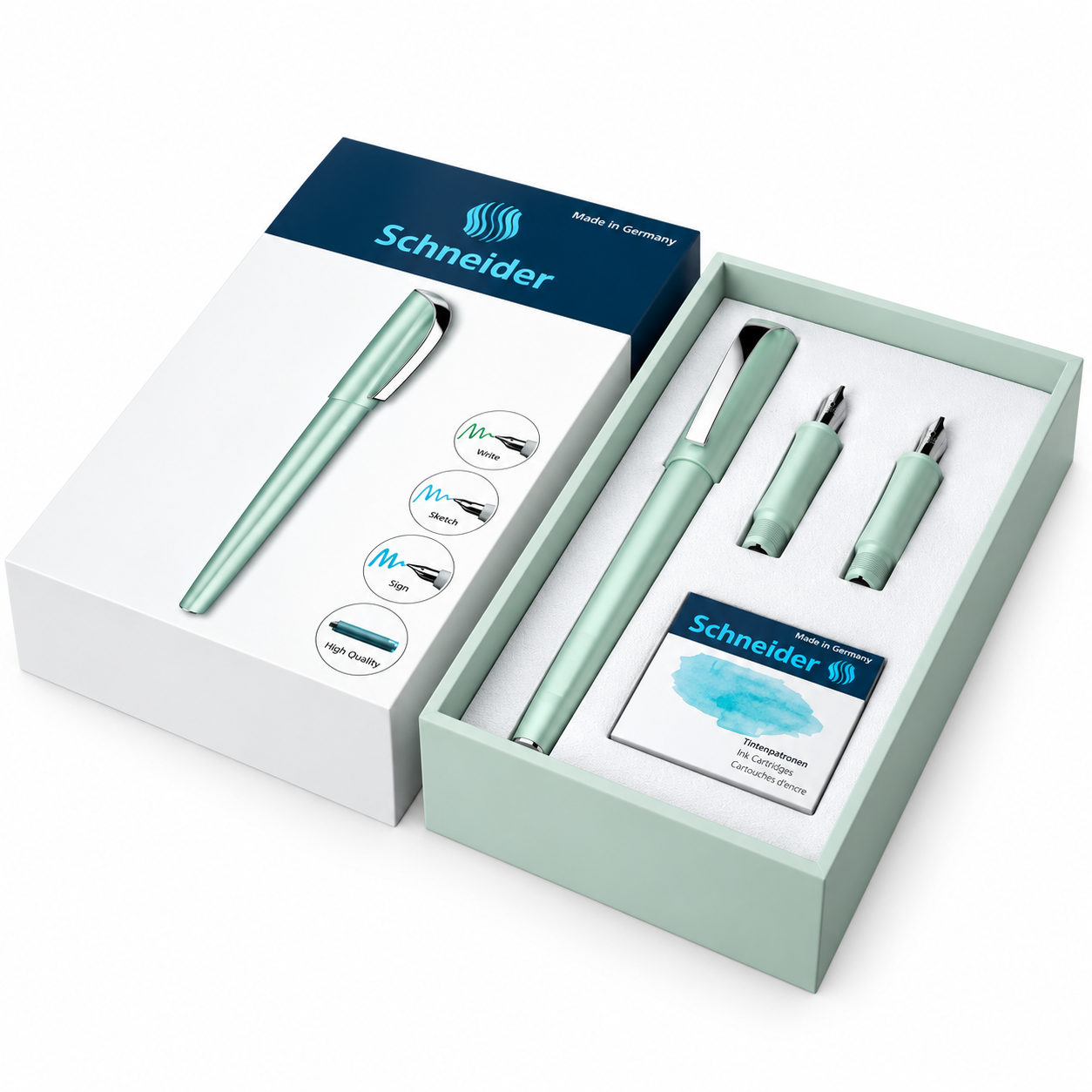 Schneider Callissima Gift Box - Calligraphy fountain pen