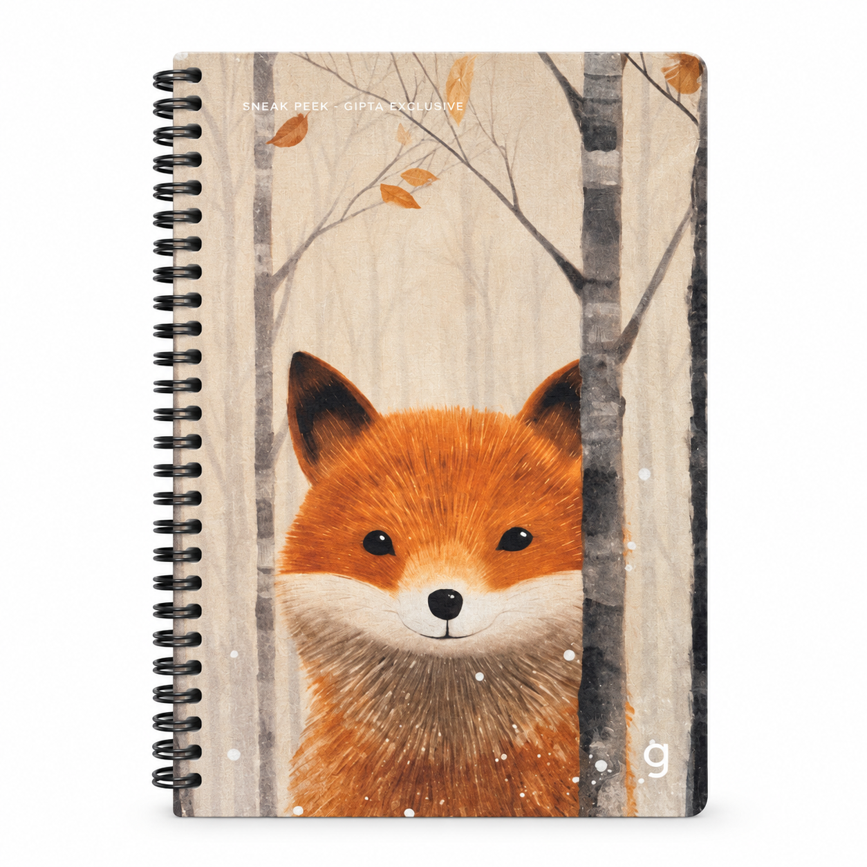 Gipta Notebook Animals 17x24 = (me vija) 80pgs