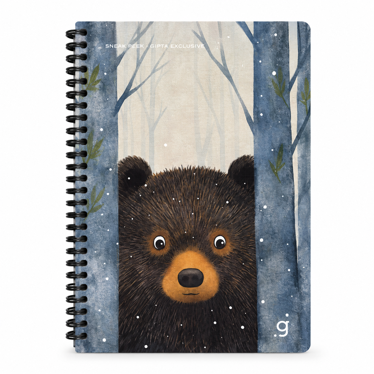 Gipta Notebook Animals 17x24 = (me vija) 80pgs
