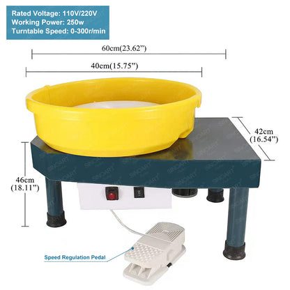 Sinoart Electric Pottery Wheel Machine T0254