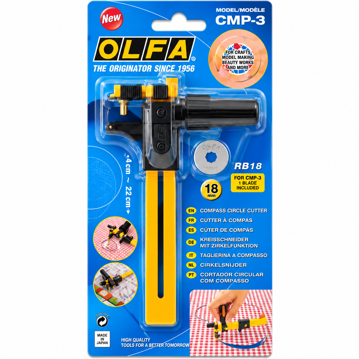 Olfa Rottary Compas Cutter CMP-3