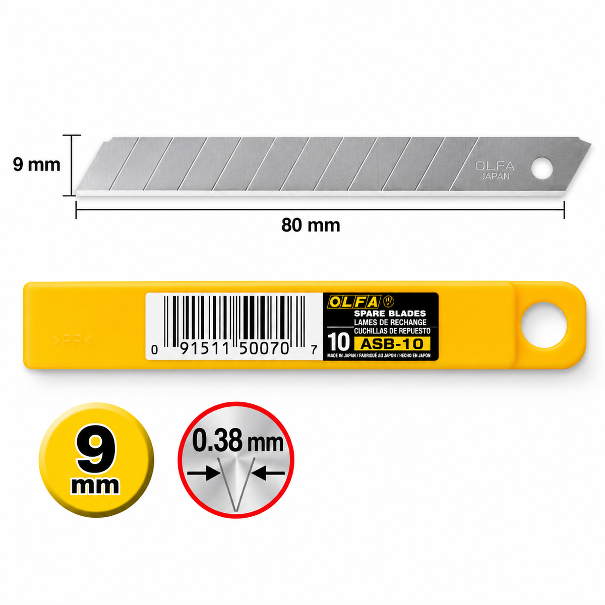 Olfa Blades ASB-10