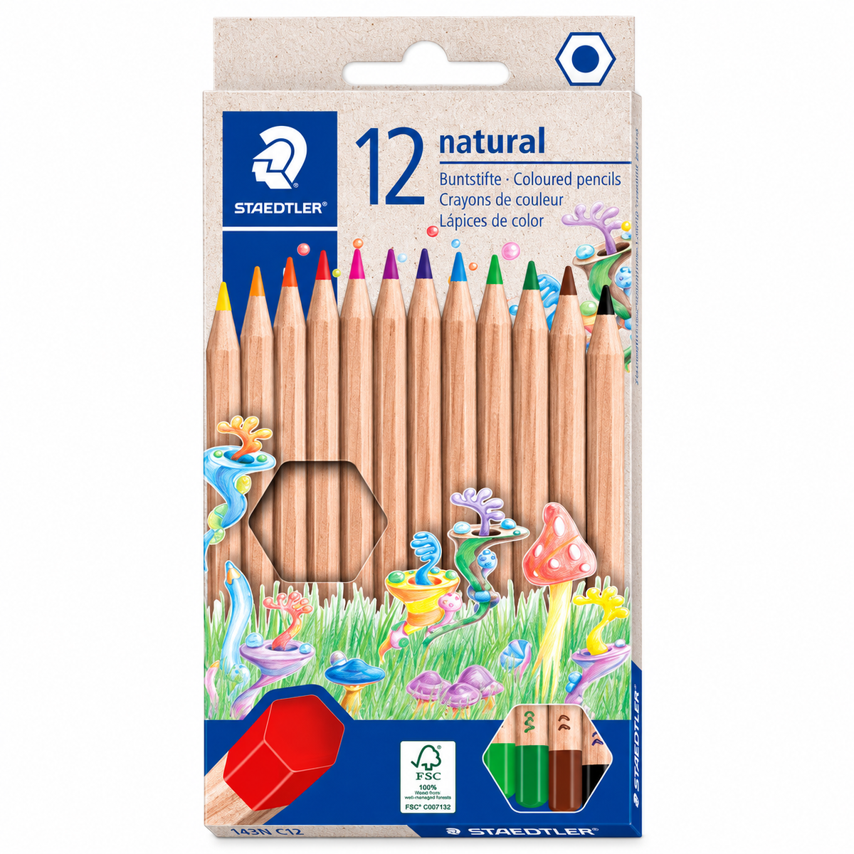 Staedtler Coloured Pencils Natural 1/12