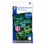 Staedtler Metallic Coloured Pencils 1/12