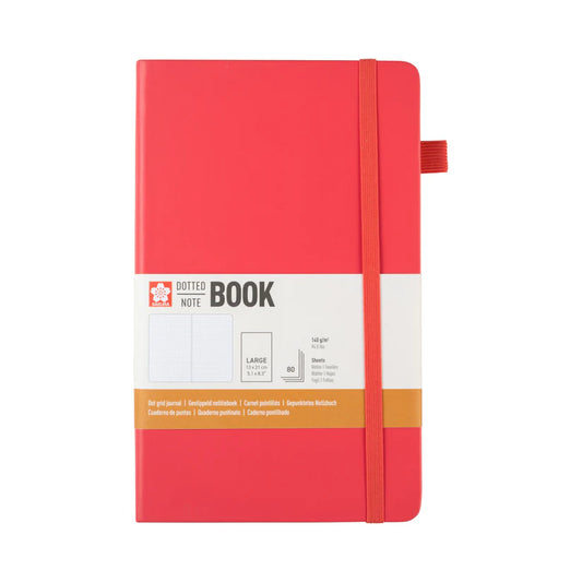 Sakura Dotted Notebook 13x21 Plum Blossom