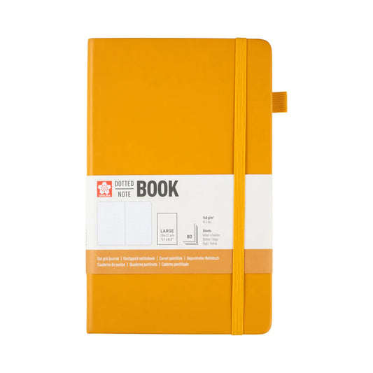 Sakura Dotted Notebook 13x21 Japanese Kerria