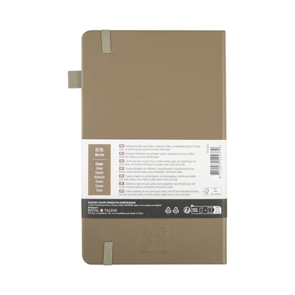 Sakura Ruled Hard Cover Notebook 13x21 Cinder