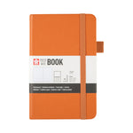 Sakura Ruled Hard Cover Notebook 9x14 Amber