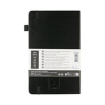 Sakura Ruled Hard Cover Notebook 13x21 Black