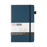 Sakura Ruled Hard Cover Notebook 13x21 Deep Indigo